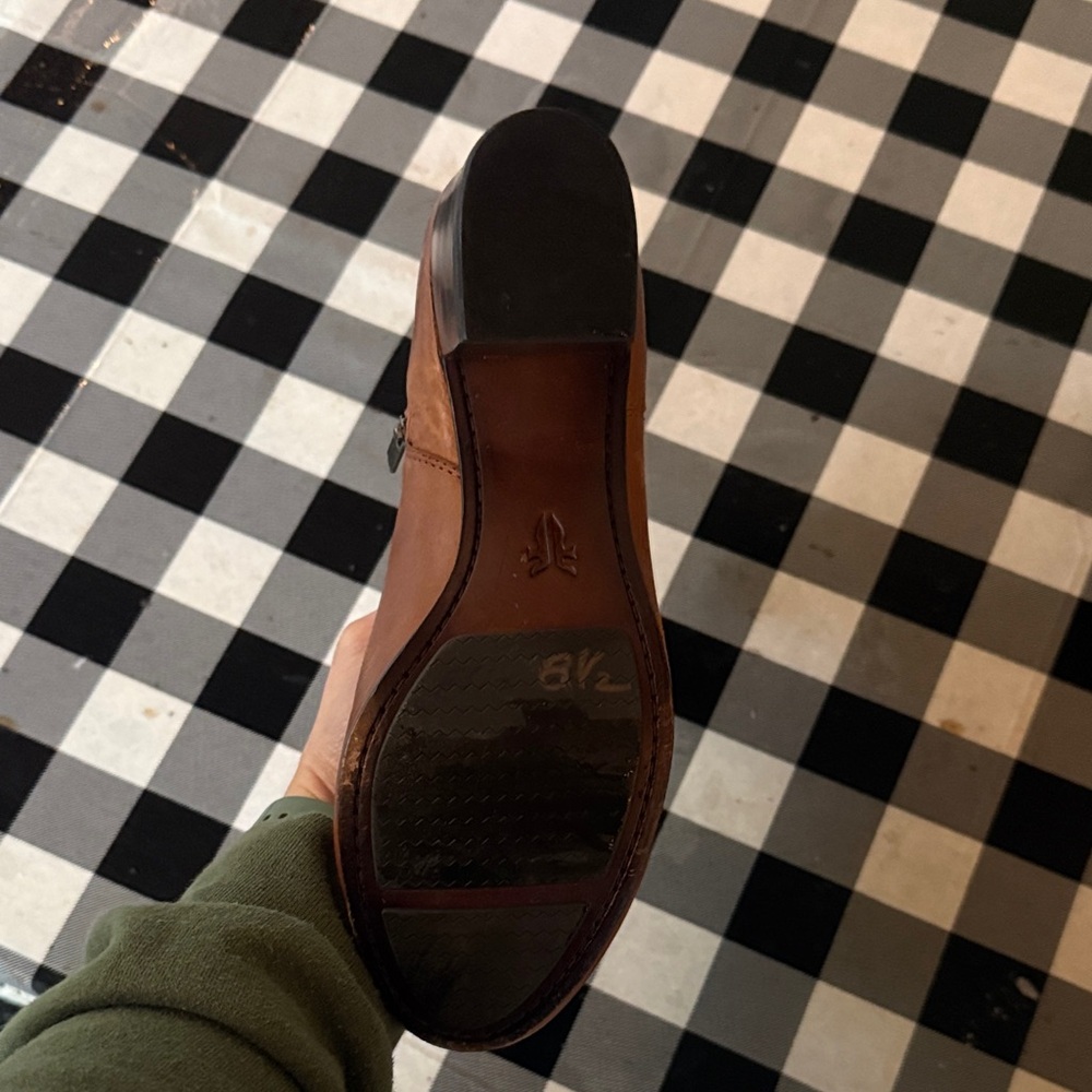 Frye Patty artisan Tan Leather Ankle Booties - Picture 4 of 5